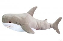 Мягкая игрушка FANCY Акула цвет серый, 98 см