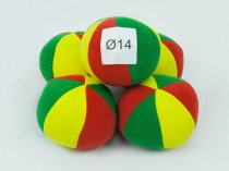 Мячик мягконабивной Вини d14см 3-х цветный 1 штука