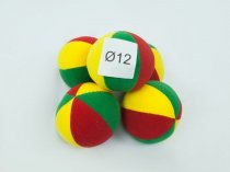 Мячик мягконабивной Вини d12см 3-х цветный 1 штука