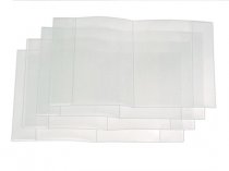 Обложка для учебников прозрачная, ПВХ 265*420мм, 110мкм, ,  Петерсон