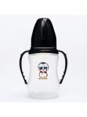 Бутылочка для кормления Mum&Baby "Пингвин" 150 мл с ручками арт.4882552