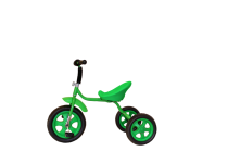 Велосипед трехколесный Galaxy Лучик Малют 4, колеса из ЭВА (зеленый)