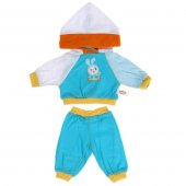 Спортивный костюм "Крошик" для кукол и пупсов 40-42 см арт.OTF-KROSH02S-RU