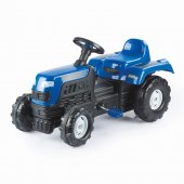 Трактор педальный DOLU Ranchero с клаксоном, синий