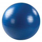 Мяч гимнастический 75см в коробке с насосом синий L 0175b