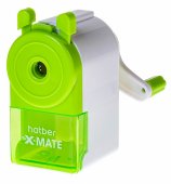 Точилка механическая Hatber X-Mate 1 отверстие, упакована в прозрачную пластиковую коробку