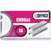 Скобы " iOffice " №10 1000шт в картонной упаковке IO-ST10