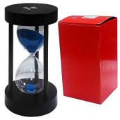 Часы песочные "KWELT" сувенирные 60 минут h= 21,5см, d=11,5см, наполнитель- кварцевый песок