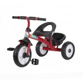 Велосипед трехколесный Чижик красный жесткое сиденье, пластиковые колеса арт.CH-B3-01MX