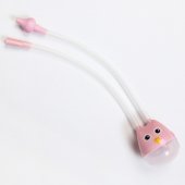 Аспиратор назальный Совушка с отводной трубкой, цвет розовый арт.6913466