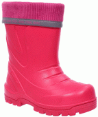 Резиновые сапожки Капика для девочки р.24-33 розовый арт.1202Т