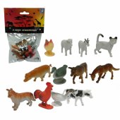 Игровой набор В мире животных Животные с фермы 12 штук, 5 см арт.Т50552
