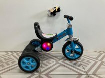 Велосипед детский трехколесный XAF-661 синий со светом, звуком