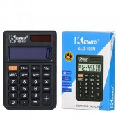 Калькулятор Kenko 8-разрядный 13,8*10,2*2,6 см в обложке-книжечке, индивидуальная упаковка