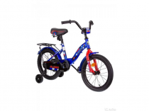 Велосипед Slider Race Light, колеса 16 дюймов, рама сталь, цвет синий
