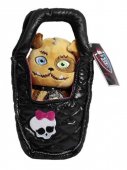 Monster High. Игрушка плюшевая 14 см Собака "Безымянный" в сумочке (Т56516)