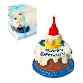 Свеча для торта "Тортик" 5,5*5 см арт.К-6879