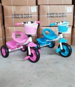 Велосипед детский трехколесный 102 с корзинкой