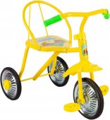Велосипед трехколесный Озорной ветерок желтый, колеса ЭВА GV-B3-1MX