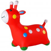 Животное-прыгун Корова из ПВХ, цвет красный арт.JB0207249