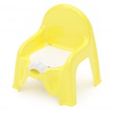 Горшок стульчик детский светло-желтый М1328