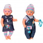 Одежда Джинсовая для кукол из серии Baby born, 2 вида