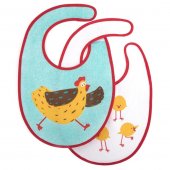 Набор нагрудников Happy Baby SET TERRY BIBS Chicken, с 3 месяцев арт.16012