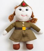 Кукла Солдаточка 30см