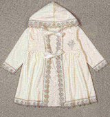 Платье крестильное № 333 цвет пудра рост 74, 80 см арт.333