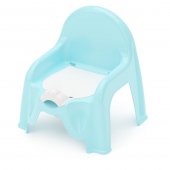 Горшок стульчик детский голубой М1326