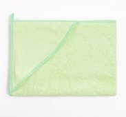 Пеленка-полотенце для купания 90*90 см зеленый арт.30224