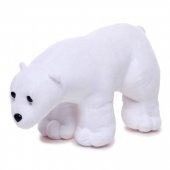 Мягкая игрушка Белый мишка 30 см