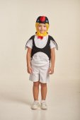Карнавальный костюм Пингвин с шортами 3-5 лет рост 104-116 см