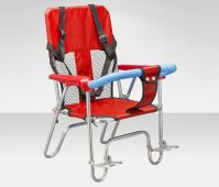 Кресло детское велосипедное JL-189 красное арт.280014