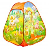 Палатка игровая Весёлая ферма 81*91*81 см, в сумке арт.GFA-FARM01-R