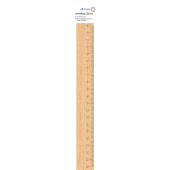 Линейка деревянная Attomex 20 см, пакет, европодвес арт.5091801