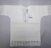 Рубашка для крещения 0-3мес белый арт.939
