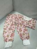Пижама для девочки Лисички розовый кулирка р. 92-122