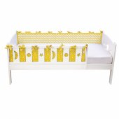 Бортики в кровать для дошкольников (2 предмета) Z-Bort Yellow (Зет Борт Еллоу) Giovanni