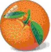 Мяч "Апельсин" 23 см арт.11/2944