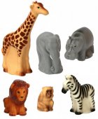 Набор резиновых игрушек Животные Африки В4145