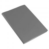Папка 10 файлов KWELT А4 серый, пластик 0,5мм