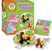 Vladi-Toys Игра с липучками 1310-02 Мама и малыш