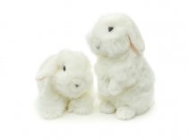 Мягкая игрушка LEOSCO Кролик белый 22 см