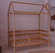 Кровать - домик натуральный Инканто Dream Home Karelian pine без ящиков