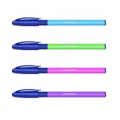 Ручка Erich Krause Ultra Glide Technology U-109 Neon Stick&Grip синяя 1,0мм (цена за 1 штуку)