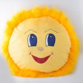 Мягкая игрушка-подушка Солнышко 45 см арт.850