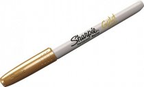 Маркер "Sharpie" Fine Metallic золотой, 1мм, пулевидный наконечник, перманентный