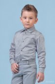 Комплект Зиронька 7001-1 р.92-122 серый (сорочка+брюки)