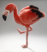 Мягкая игрушка LEOSCO Фламинго 46 см